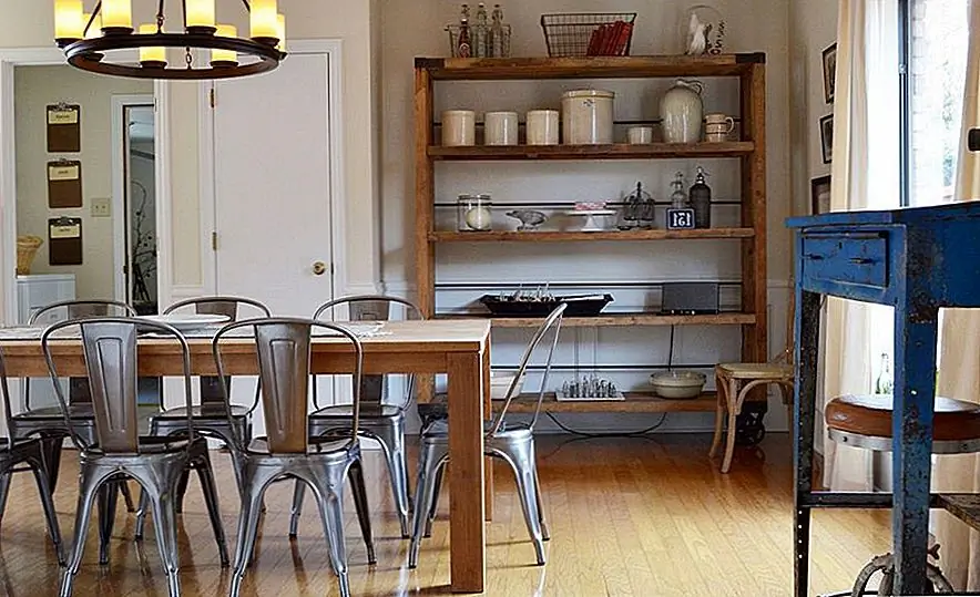 Стулья Tolix дают ностальгию шикарный и знаковый вид