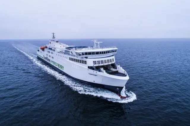 Новый гибридный паром Scandlines начал работать