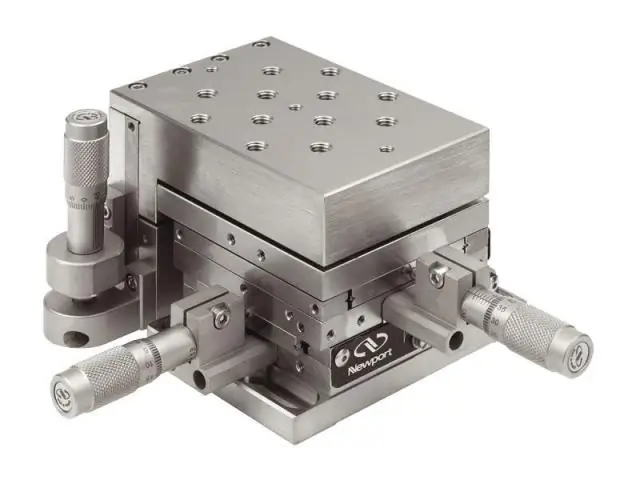 Линейный стол с пьезодвигателем