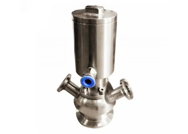 Асептический регулирующий клапан из нержавеющей стали для небольших количеств