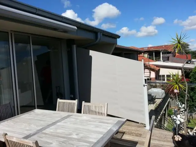 Экран приватности балкона