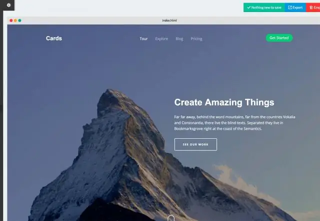 Легкий дизайн с использованием перетаскивания