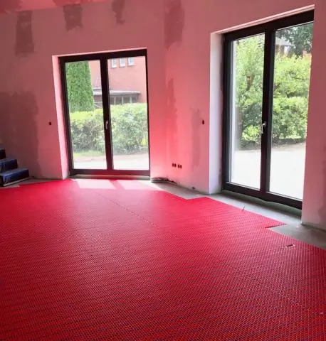 Модернизация сухой стяжки пола с подогревом